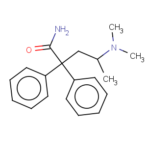 CAS No:60-46-8 Benzeneacetamide, a-[2-(dimethylamino)propyl]-a-phenyl-