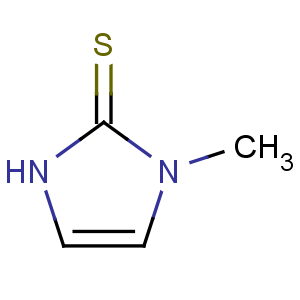 CAS No:60-56-0 3-methyl-1H-imidazole-2-thione