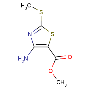CAS No:60093-05-2 methyl 4-amino-2-methylsulfanyl-1,3-thiazole-5-carboxylate