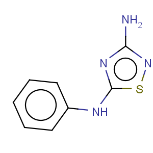 CAS No:60093-15-4 1,2,4-Thiadiazole-3,5-diamine,N5-phenyl-