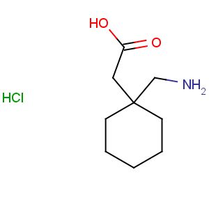 CAS No:60142-95-2 Cyclohexaneacetic acid,1-(aminomethyl)-, hydrochloride (1:1)