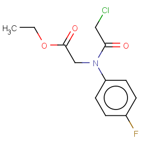 CAS No:60145-88-2 ethyl [(chloroacetyl)(4-fluorophenyl)amino]acetate