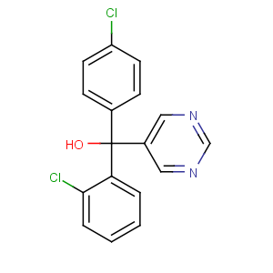 CAS No:60168-88-9 (2-chlorophenyl)-(4-chlorophenyl)-pyrimidin-5-ylmethanol