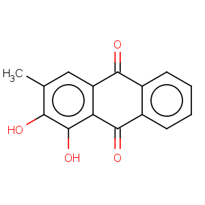 CAS No:602-63-1 1,2-dihydroxy-3-methyl-anthracene-9,10-dione