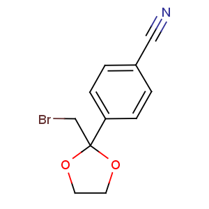 CAS No:60207-22-9 4-[2-(bromomethyl)-1,3-dioxolan-2-yl]benzonitrile