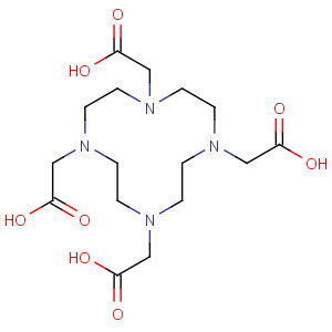 CAS No:60239-18-1 2-[4,7,10-tris(carboxymethyl)-1,4,7,10-tetrazacyclododec-1-yl]acetic<br />acid
