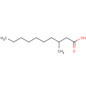 CAS No:60308-82-9 Decanoic acid,3-methyl-