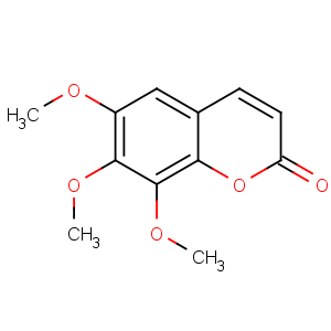 CAS No:6035-49-0 6,7,8-trimethoxychromen-2-one