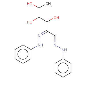 CAS No:6035-61-6 L-lyxo-Hexos-2-ulose,6-deoxy-, bis(phenylhydrazone) (9CI)