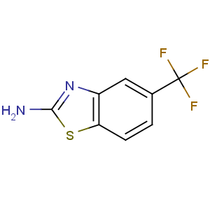 CAS No:60388-38-7 5-(trifluoromethyl)-1,3-benzothiazol-2-amine