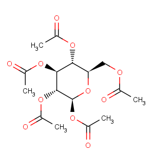 CAS No:604-69-3 beta-D-Glucose pentaacetate