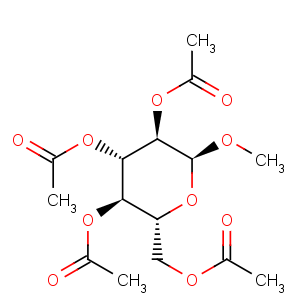 CAS No:604-70-6 a-D-Glucopyranoside, methyl,2,3,4,6-tetraacetate