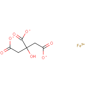 CAS No:6043-74-9 2-hydroxypropane-1,2,3-tricarboxylate