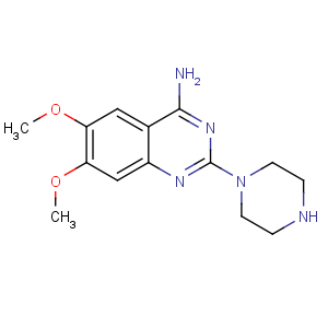 CAS No:60547-97-9 6,7-dimethoxy-2-piperazin-1-ylquinazolin-4-amine