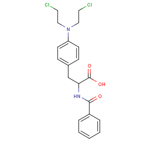CAS No:60557-40-6 2-benzamido-3-[4-[bis(2-chloroethyl)amino]phenyl]propanoic acid