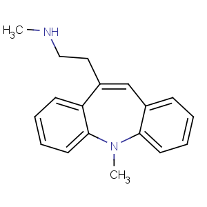 CAS No:60575-32-8 N-methyl-2-(11-methylbenzo[b][1]benzazepin-5-yl)ethanamine