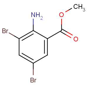 CAS No:606-00-8 methyl 2-amino-3,5-dibromobenzoate