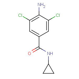 CAS No:60676-83-7 4-Amino-N-cyclopropyl-3,5-dichlorobenzamide
