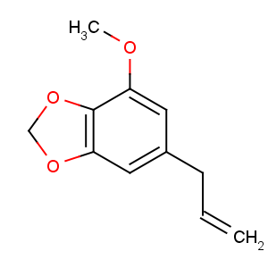 CAS No:607-91-0 4-methoxy-6-prop-2-enyl-1,3-benzodioxole