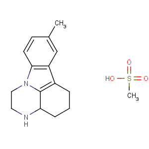 CAS No:60762-57-4 1H-Pyrazino[3,2,1-jk]carbazole,2,3,3a,4,5,6-hexahydro-8-methyl-