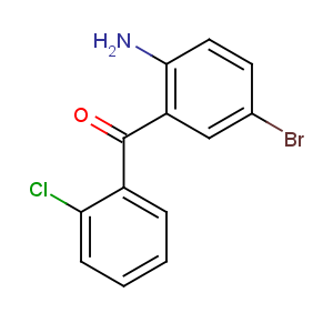 CAS No:60773-49-1 (2-amino-5-bromophenyl)-(2-chlorophenyl)methanone