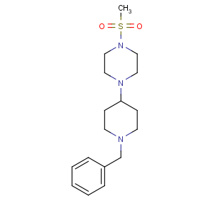 CAS No:60871-86-5 1-(1-benzylpiperidin-4-yl)-4-methylsulfonylpiperazine