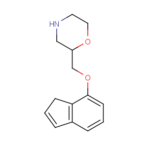 CAS No:60929-23-9 2-(3H-inden-4-yloxymethyl)morpholine