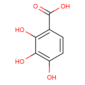 CAS No:610-02-6 2,3,4-trihydroxybenzoic acid
