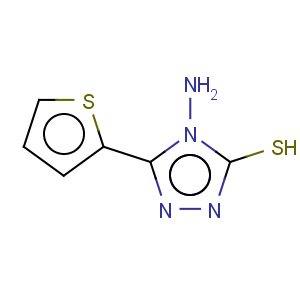 CAS No:61019-27-0 3H-1,2,4-Triazole-3-thione,4-amino-2,4-dihydro-5-(2-thienyl)-