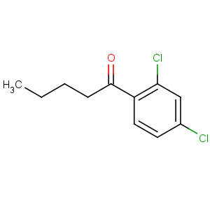 CAS No:61023-66-3 1-(2,4-dichlorophenyl)pentan-1-one