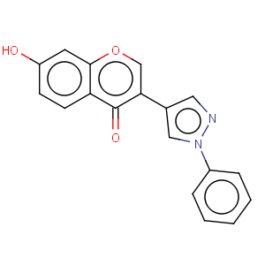 CAS No:61034-11-5 7-Hydroxy-3-(1-phenyl-1H-pyrazol-4-yl)-chromen-4-one