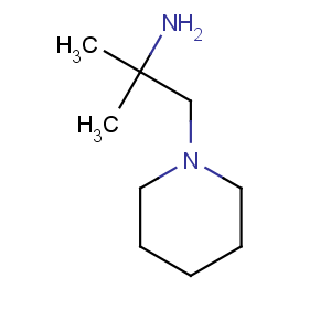 CAS No:6105-74-4 2-methyl-1-piperidin-1-ylpropan-2-amine