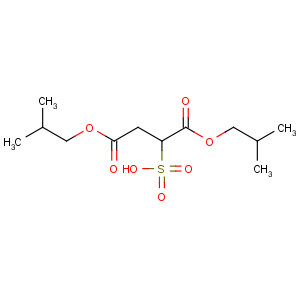 CAS No:61070-20-0 1,4-bis(2-methylpropoxy)-1,4-dioxobutane-2-sulfonic acid