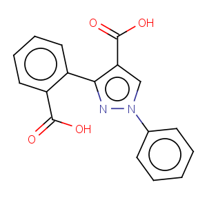 CAS No:6110-61-8 1H-Pyrazole-4-carboxylicacid, 3-(2-carboxyphenyl)-1-phenyl-