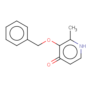 CAS No:61160-18-7 4(1H)-Pyridinone, 2-methyl-3-(phenylmethoxy)-