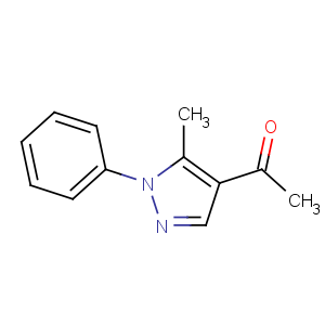 CAS No:6123-63-3 1-(5-methyl-1-phenylpyrazol-4-yl)ethanone