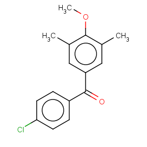 CAS No:61259-84-5 4-Chloro-3',5'-dimethyl-4'-methoxybenzophenone