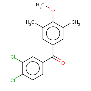 CAS No:61259-86-7 3,4-Dichloro-3',5'-dimethyl-4'-methoxybenzophenone