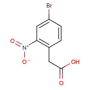 CAS No:6127-11-3 2-(4-bromo-2-nitrophenyl)acetic acid