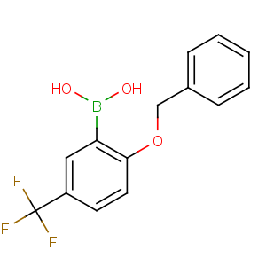 CAS No:612833-41-7 [2-phenylmethoxy-5-(trifluoromethyl)phenyl]boronic acid