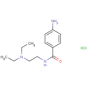 CAS No:614-39-1 4-amino-N-[2-(diethylamino)ethyl]benzamide