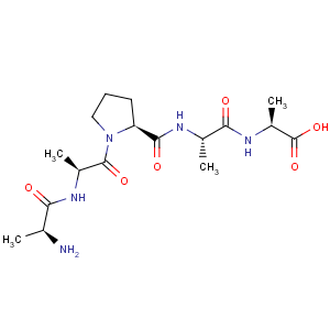 CAS No:61430-17-9 H-Ala-Ala-Pro-Ala-Ala-OH