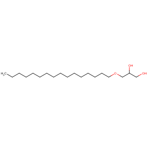 CAS No:6145-69-3 3-hexadecoxypropane-1,2-diol