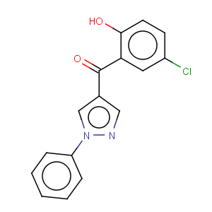 CAS No:61466-46-4 4-(5-Chloro-2-hydroxybenzoyl)-1-phenylpyrazole