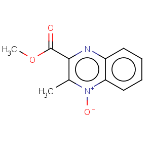 CAS No:61522-53-0 2-Quinoxalinecarboxylicacid, 3-methyl-, methyl ester, 4-oxide