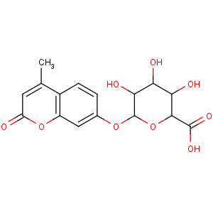 CAS No:6160-80-1 (2S,3S,4S,5R,6S)-3,4,<br />5-trihydroxy-6-(4-methyl-2-oxochromen-7-yl)oxyoxane-2-carboxylic acid