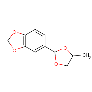 CAS No:61683-99-6 5-(4-methyl-1,3-dioxolan-2-yl)-1,3-benzodioxole