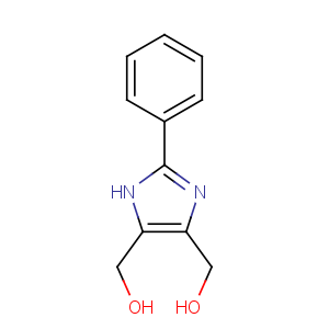 CAS No:61698-32-6 [4-(hydroxymethyl)-2-phenyl-1H-imidazol-5-yl]methanol