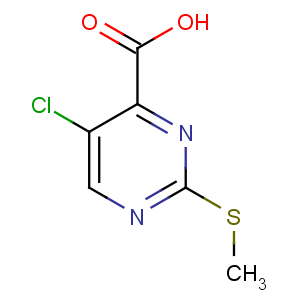 CAS No:61727-33-1 5-chloro-2-methylsulfanylpyrimidine-4-carboxylic acid