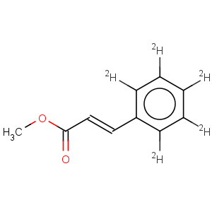 CAS No:61764-82-7 methyl trans-cinnamate-d5 (phenyl-d5)